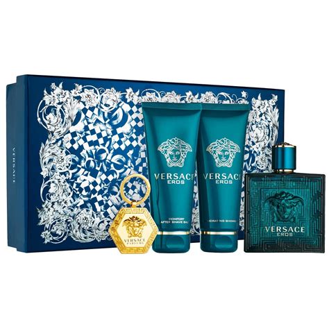 versace eros women set|Versace Eros men gift set.